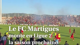 Historique ! Le FC Martigues monte en Ligue 2 après sa victoire face à Nîmes