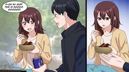 I was camping alone when a hungry girl came over, so I fed her... Then this happened...