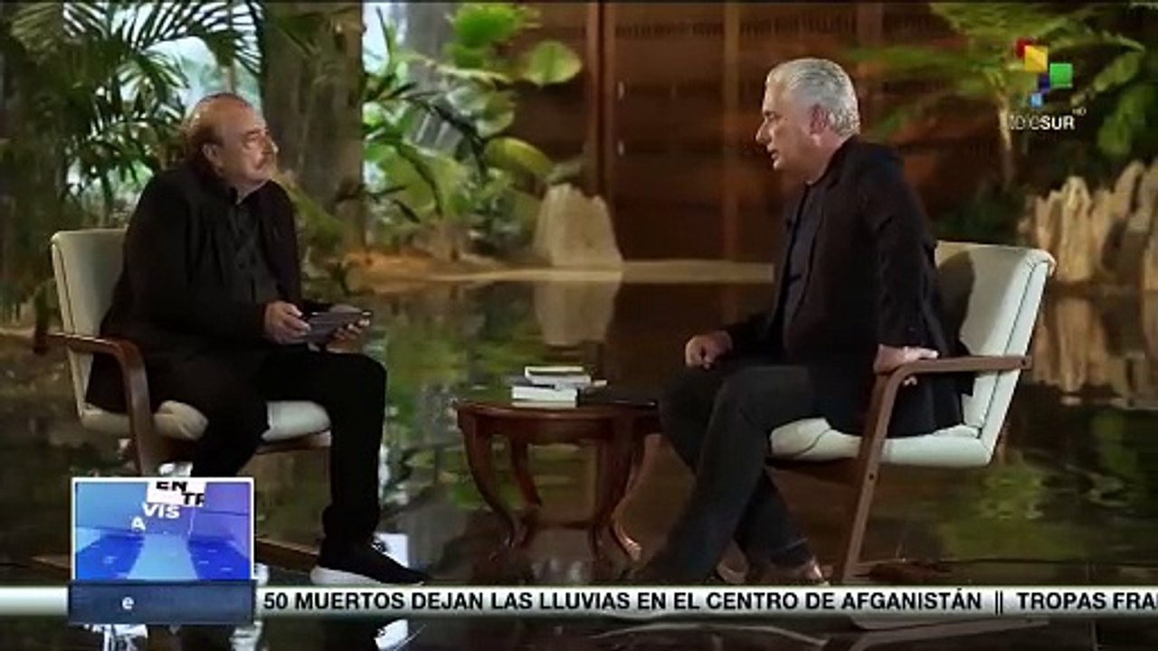 Pdte. Díaz-Canel: el bloqueo al país es un bloqueo recrudecido por EE. UU.