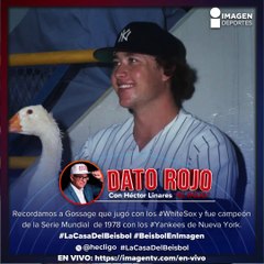 Dato Rojo: Recordamos a Gossage campeón de la Serie Mundial 1978