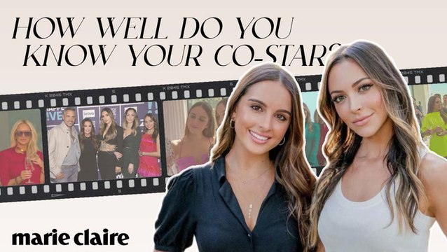 Farrah Brittany And Alexia Umansky | How Well Do You Do Know Your Co-Star | Marie Claire