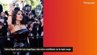 Le Festival de Cannes aux couleurs de Jeanne Mas : Salma Hayek, Hafsia Herzi et d'autres stars s'affichent en rouge et noir