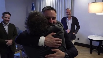 Milei se reunió con el líder de Vox y afianzó su vínculo con la ultraderecha española