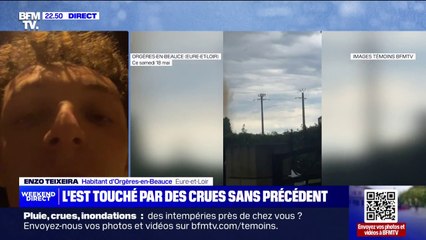 "On n'y croyait pas": un habitant d'Orgères-en-Beauce, en Eure-et-Loir, a filmé une tornade