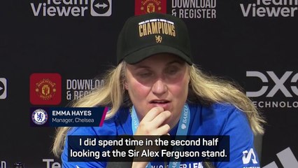 Hayes 'gutted' she missed a drink with Sir Alex Ferguson