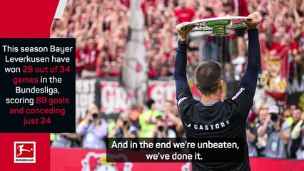 'We've done it' - Alonso on unbeaten Bundesliga season