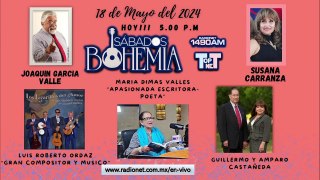 Sábados de Bohemia 18 de mayo 2024