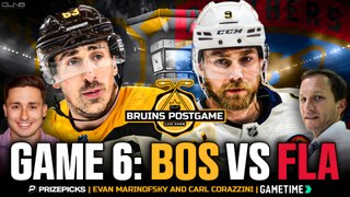 LIVE: Bruins vs Panthers Game 6 Postgame Show