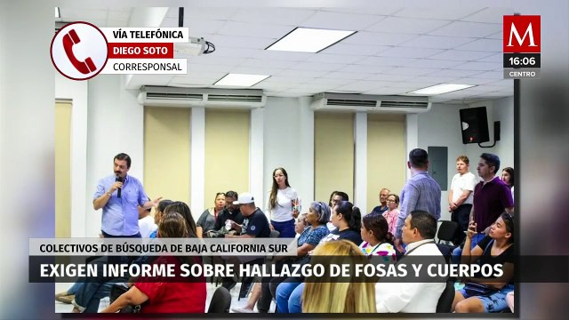 Colectivos de búsqueda exigen informe sobre hallazgo de fosas clandestinas en Baja California Sur