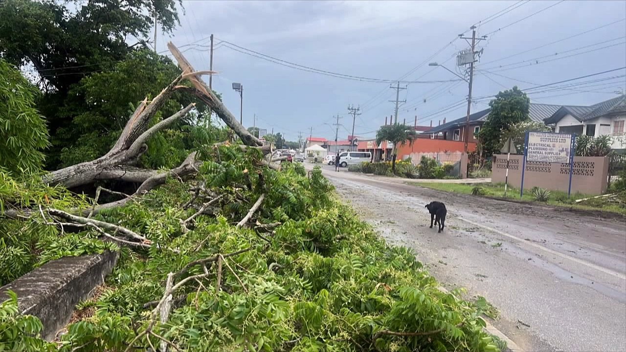 18 ROOFS DAMAGED AFTER SHORT SEVERE WEATHER