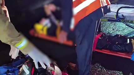 Entregador fica ferido em acidente no Tropical