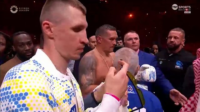 Oleksandr Usyk ganó una pelea dramática ante Tyson Fury