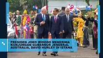 PRESIDEN JOKOWI MENERIMA KUNJUNGAN GUBERNUR JENDERAL AUSTRALIA, DAVID HURLEY DI ISTANA KEPRESIDENAN BOGOR