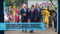 Presiden Joko Widodo Menerima Kunjungan Gubernur Jenderal Australia, David Hurley di Istana