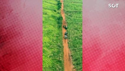 Homem é preso com drogas após perseguição e busca com helicóptero em Alto Paraíso