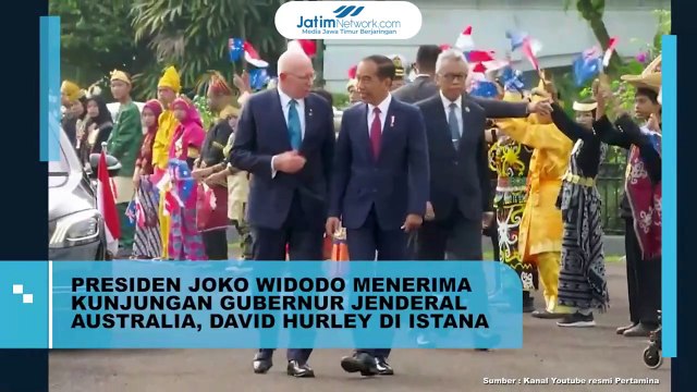 Presiden Jokowi Terima Kunjungan Gubernur Jenderal Australia David Hurley