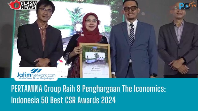 PERTAMINA Group Raih 8 Penghargaan The Iconomics: Indonesia 50 Best CSR Awards 2024