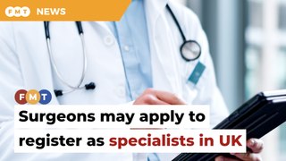 Parallel pathway surgeons may apply to register as specialists in UK