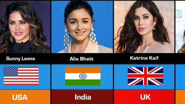 Top 50 Bollywood Actresses From Different Countries List 2024 _ Foreginer Bollywood Actresses