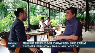 Tanggapi Soal PDIP Tak Undang Jokowi ke Rakernas, Silfester: Pernyataan PDIP Susah Move On