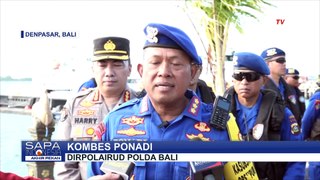 Polairud Polda Bali Patroli Perairan Sebagai Bentuk Pengamanan World Water Forum ke-10