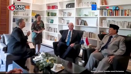 Prabowo Hadiri Undangan Gubernur Jenderal Australia, Bahas Pertukaran Kadet Akmil dan RMC Duntroon