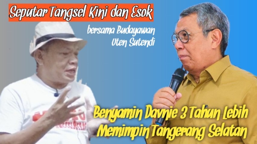 Benyamin Davnie 3 Tahun Lebih Memimpin Tangerang Selatan