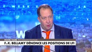 Michel Taube : «Jean-Luc Mélenchon n'a plus de limites, il joue contre la France»