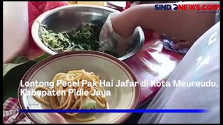 Lontong Pecel Pak Hai Jafar, Kuliner Khas Meureudu Aceh yang Melegenda