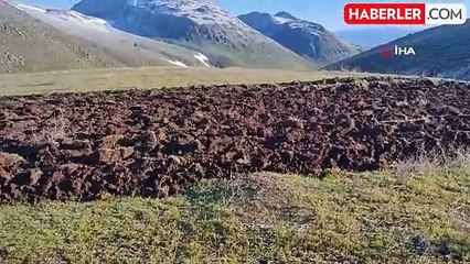 Süphan Dağı Mayıs Ayında Beyaza Büründü