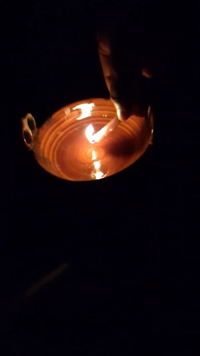 Fire in the dark 