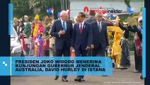 PRESIDEN JOKO WIDODO MENERIMA KUNJUNGAN GUBERNUR JENDERAL AUSTRALIA, DAVID HURLEY DI ISTANA