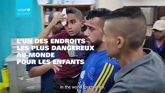 L’actrice Leïla Bekhti lance un appel urgent pour les enfants de Gaza UNICEF France