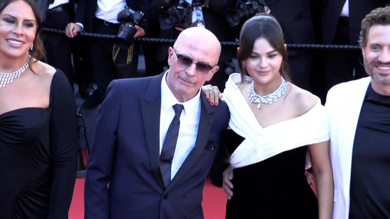 Cannes : tapis rouge pour l'équipe de « Emilia Perez », de Jacques Audiard