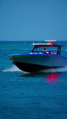 Twilight capture of Midnight Express at the Haulover Inlet in Bal Harbour, Florida