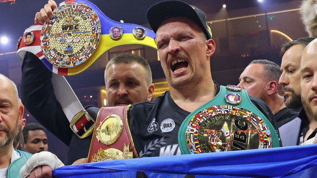 Qui est Oleksandr Usyk, le boxeur ukrainien champion incontesté des poids lourds ?