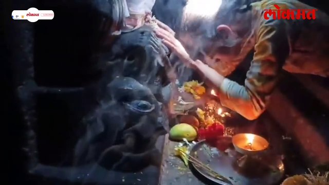 भगवान विष्णूंवर होणारा अद्भूत किरणोत्सव,लोणारमध्ये भाविकांची गर्दी
