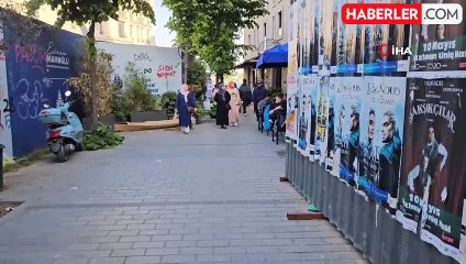 Karaköy'de börekçide bıçaklı avukat dehşeti kamerada