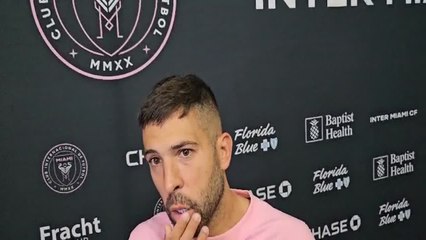 Jordi Alba defiende a Xavi desde Miami