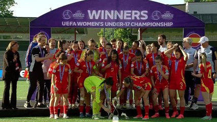 Le replay de Espagne - Angleterre - Football (F) - Euro U17