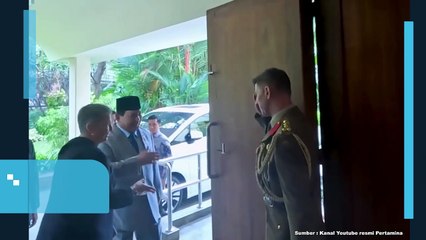 PRABOWO HADIRI UNDANGAN GUBERNUR JENDERAL AUSTRALIA, DI KEDIAMAN DUBES AUSTRALIA UNTUK INDONESIA