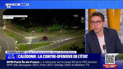 Nouvelle-Calédonie: "Vous avez une île colonisée par Napoléon III et brutalisée par Emmanuel Macron", estime Hadrien Clouet (député LFI)
