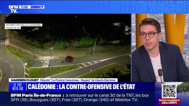 Nouvelle-Calédonie: Vous avez une île colonisée par Napoléon III et brutalisée par Emmanuel Macron , estime Hadrien Clouet (député LFI)