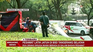 Pesawat Latih Jatuh, Kapolres Tangerang Selatan Konfirmasi 3 Orang Meninggal Dunia