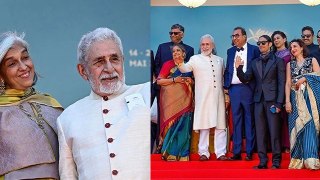 Cannes 2024: Naseeruddin Shah Wife Ratna Pathak Indian Traditional Red Carpet Look Viral | Boldsky
