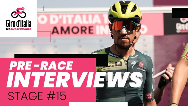 Giro d'Italia 2024 | Stage 15: pre-race interview