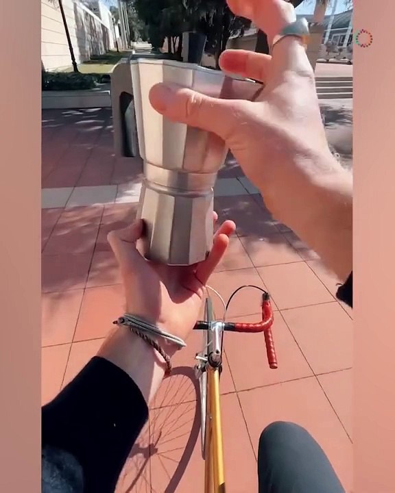 Make your coffee on the way to work