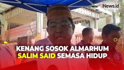 Kenang Sosok Almarhum Salim Said, Eks Mensos Idrus Marham: Perpustakaan Internasional Berjalan