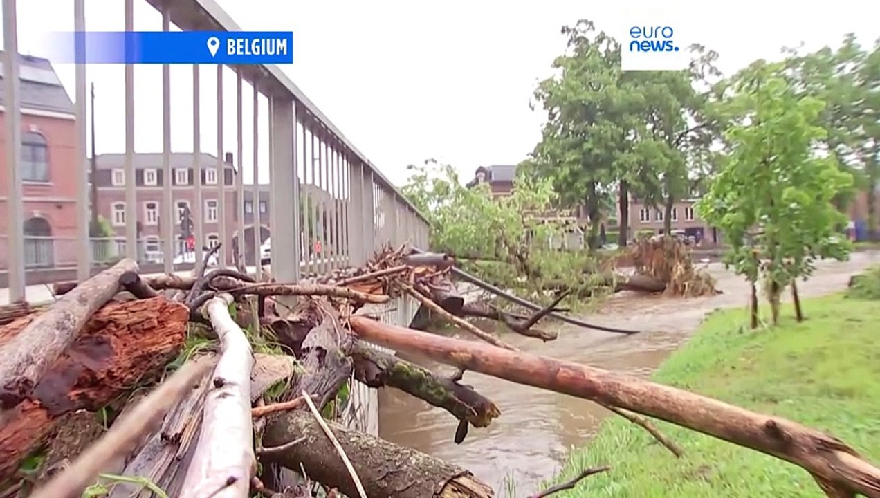 Severe flooding wreaks havoc across northern Europe