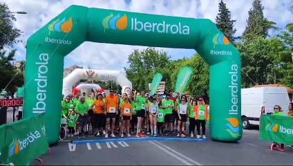 Salida de la carrera solidaria 'Tour Universo Mujer'